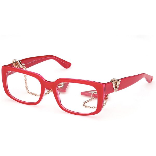 Guess GU2959 072 Women’s Eyeglasses Pink Size 53 - Blue Light Block Available