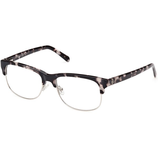 Guess GU50081 020 Men's Eyeglasses Tortoiseshell Size 55 - Blue Light Block Available
