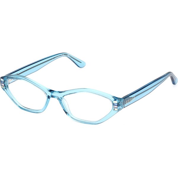 Guess GU2968 087 Women’s Eyeglasses Blue Size 53 - Blue Light Block Available