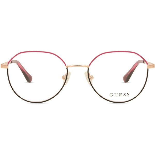 Guess GU9232 Kids 005 Kids' Eyeglasses Pink Size 48 - Blue Light Block Available