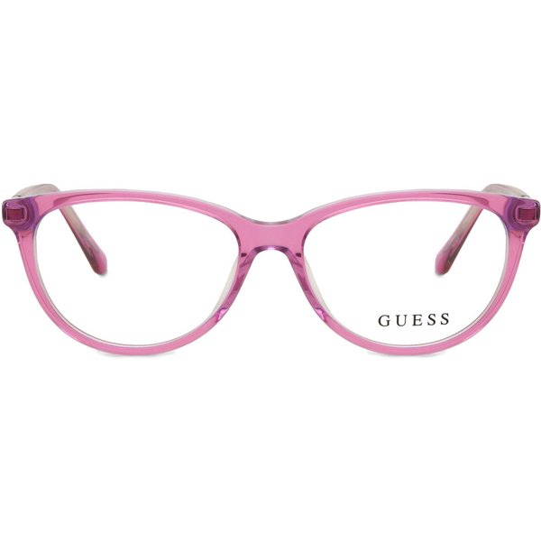 Guess GU9233 Kids 077 Kids' Eyeglasses Pink Size 47 - Blue Light Block Available