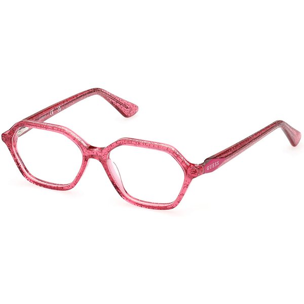 Guess GU9234 Kids 077 Kids' Eyeglasses Pink Size 46 - Blue Light Block Available