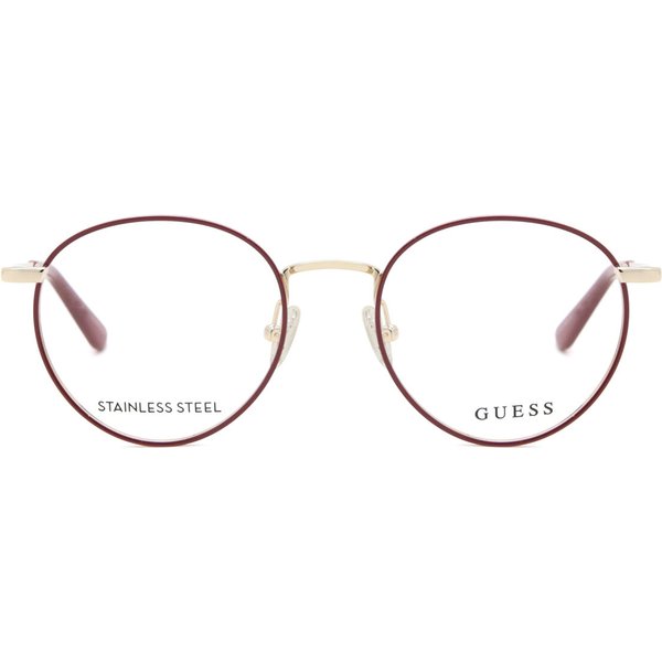 Guess GU2725 071 Women’s Eyeglasses Gold Size 50 - Blue Light Block Available
