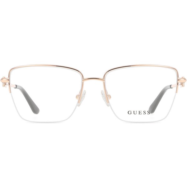 Guess GU2976 028 Women’s Eyeglasses Rose-Gold Size 53 - Blue Light Block Available
