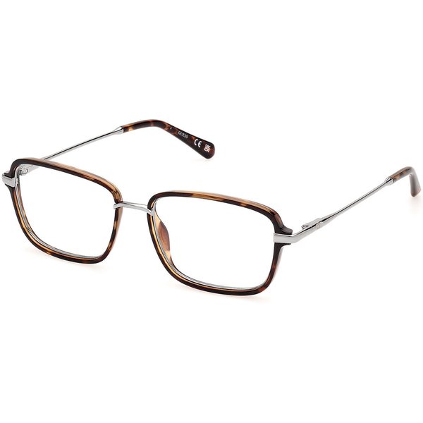 Guess GU50099 052 Men's Eyeglasses Tortoiseshell Size 54 - Blue Light Block Available