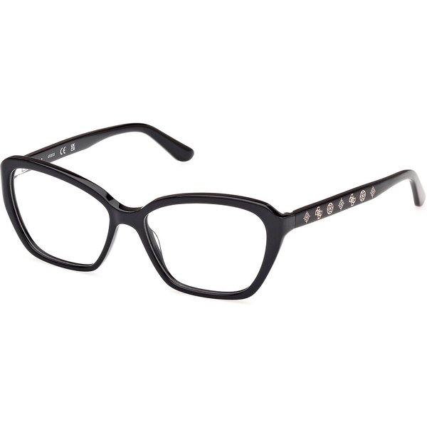 Guess GU50115 001 Women’s Eyeglasses Black Size 52 - Blue Light Block Available