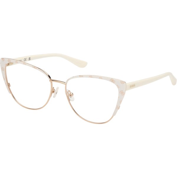 Guess GU50121 021 Women’s Eyeglasses Gold Size 53 - Blue Light Block Available