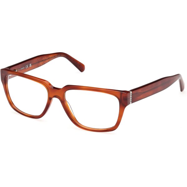 Guess GU50150 053 Men's Eyeglasses Tortoiseshell Size 55 - Blue Light Block Available