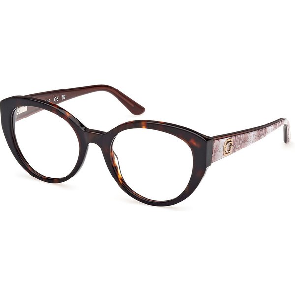 Guess GU50127 052 Women’s Eyeglasses Tortoiseshell Size 53 - Blue Light Block Available