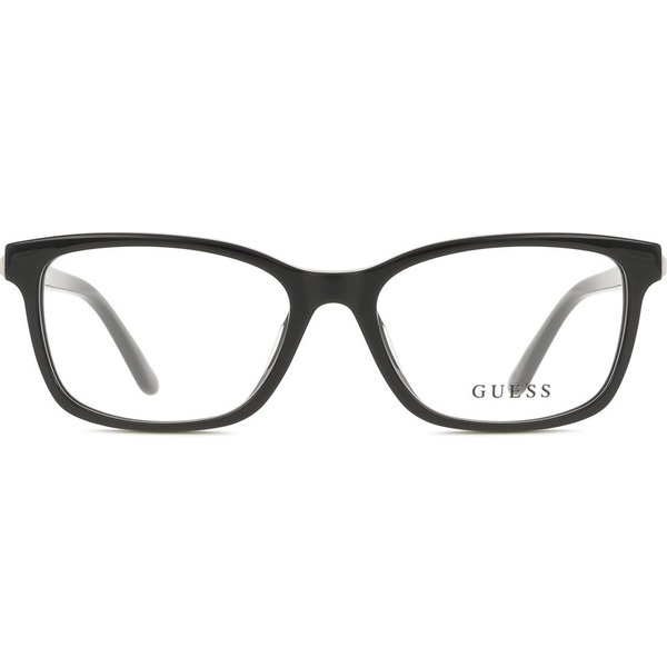 Guess GU50196 001 Women’s Eyeglasses Black Size 52 - Blue Light Block Available