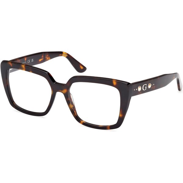 Guess GU50174 052 Women’s Eyeglasses Tortoiseshell Size 54 - Blue Light Block Available
