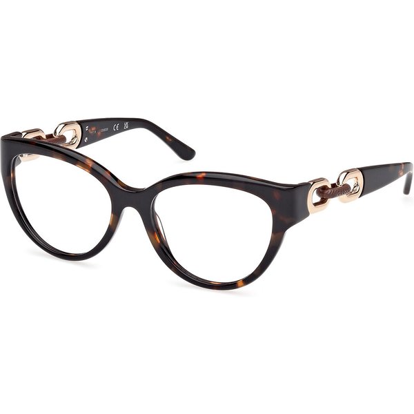 Guess GU50182 052 Women’s Eyeglasses Tortoiseshell Size 55 - Blue Light Block Available