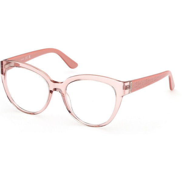 Guess GU50232 072 Women’s Eyeglasses Pink Size 54 - Blue Light Block Available