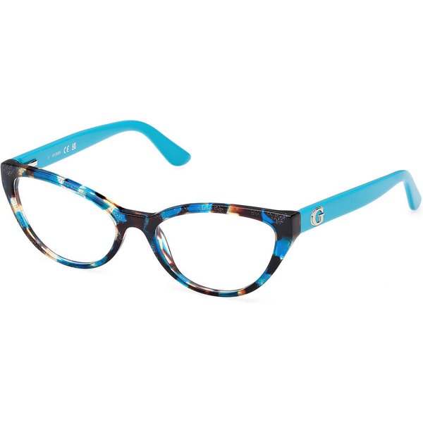 Guess GU50236 087 Women’s Eyeglasses Tortoiseshell Size 54 - Blue Light Block Available