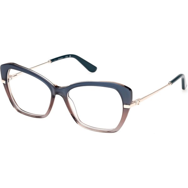 Guess GU50183 092 Women’s Eyeglasses Blue Size 54 - Blue Light Block Available