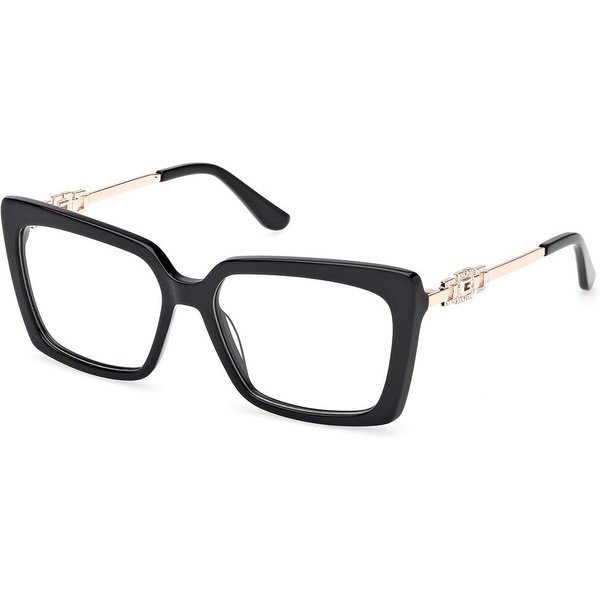 Guess GU50318 001 Women’s Eyeglasses Black Size 55 - Blue Light Block Available