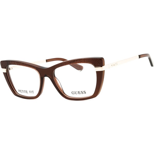Guess GU50246 048 Women’s Eyeglasses Brown Size 54 - Blue Light Block Available