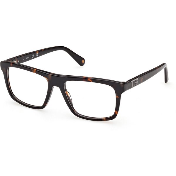 Guess GU50369 052 Men's Eyeglasses Tortoiseshell Size 55 - Blue Light Block Available