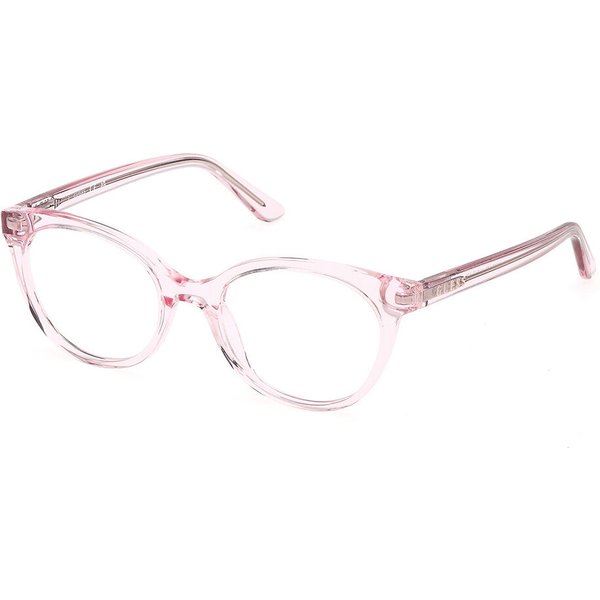 Guess GU50267 Kids 072 Kids' Eyeglasses Pink Size 46 - Blue Light Block Available