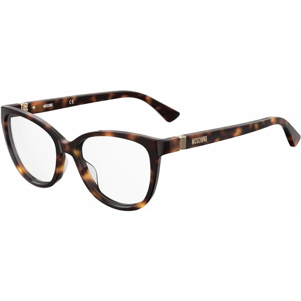 Moschino MOS559 086 Women’s Eyeglasses Tortoiseshell Size 53 - Blue Light Block Available