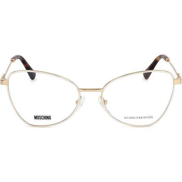Moschino MOS574 SZJ Women’s Eyeglasses White Size 52 - Blue Light Block Available