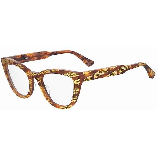 Moschino MOS624 2VM Women’s Eyeglasses Tortoiseshell Size 50 - Blue Light Block Available