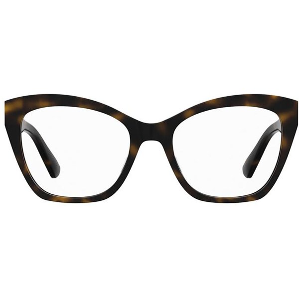 Moschino MOS662 086 Women’s Eyeglasses Tortoiseshell Size 53 - Blue Light Block Available