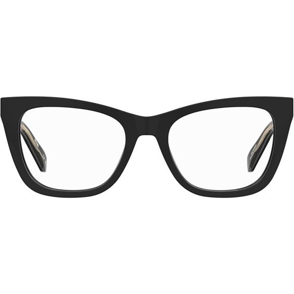 Moschino MOS664 807 Women’s Eyeglasses Black Size 51 - Blue Light Block Available