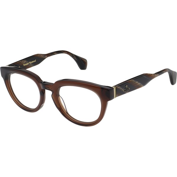 Vivienne Westwood VW1059 197 Women’s Eyeglasses Brown Size 50 - Blue Light Block Available