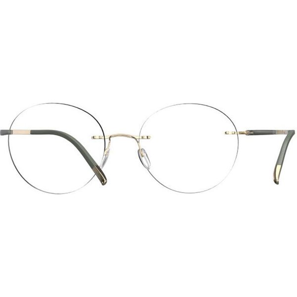 Silhouette 5540/IO 7530 Men's Eyeglasses Gold Size 50 - Blue Light Block Available