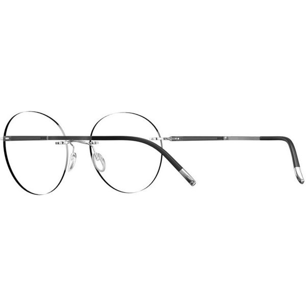 Silhouette 5540/IO 7110 Men's Eyeglasses Grey Size 55 - Blue Light Block Available