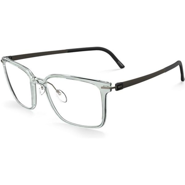 Silhouette 2937/75 6560 Men's Eyeglasses Silver Size 53 - Blue Light Block Available
