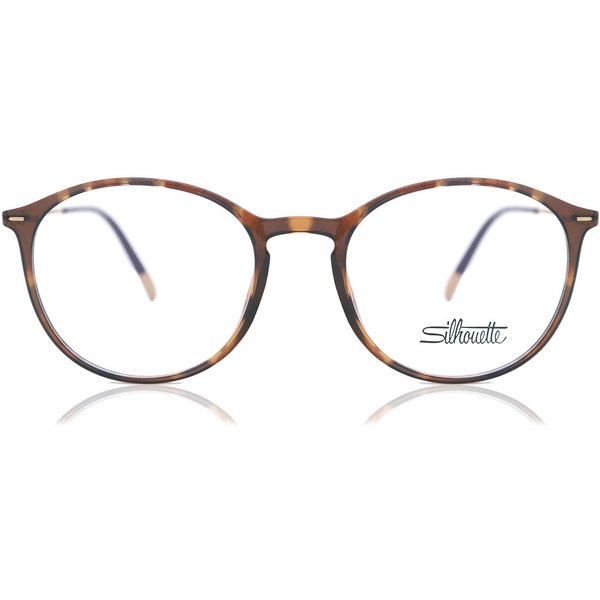Silhouette 2931/75 6030 Men's Eyeglasses Tortoiseshell Size 49 - Blue Light Block Available