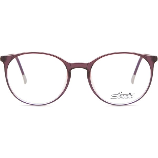 Silhouette 2936/75 4110 Men's Eyeglasses Purple Size 50 - Blue Light Block Available