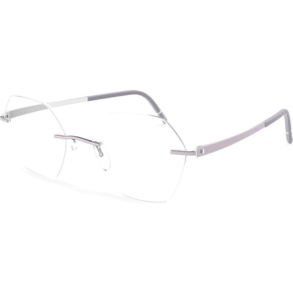 Silhouette Momentum 5529/MP 7100 Women’s Eyeglasses Purple Size 55 - Blue Light Block Available