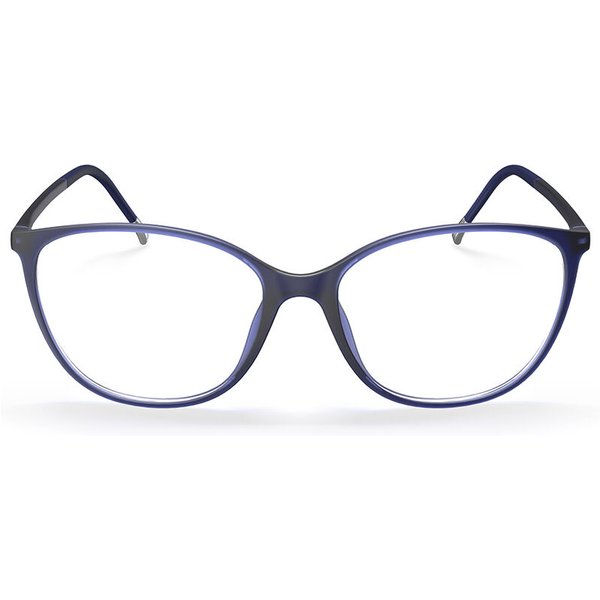 Silhouette SPX Illusion Full Rim 1601/75 4660 Women’s Eyeglasses Blue Size 52 - Blue Light Block Available