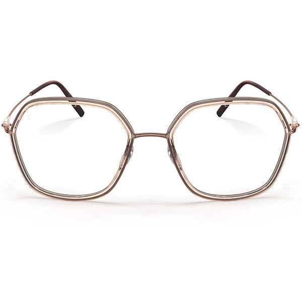 Silhouette Dynamics Colorwave Contour Fullrim 4569/75 3530 Women’s Eyeglasses Gold Size 50 - Blue Light Block Available