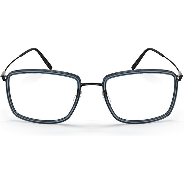 Silhouette Dynamics Colorwave Contour Fullrim 5580/75 9140 Women’s Eyeglasses Blue Size 50 - Blue Light Block Available