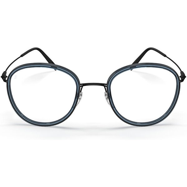 Silhouette Dynamics Colorwave Contour Fullrim 5581/75 9140 サングラス - 女性用 - 青