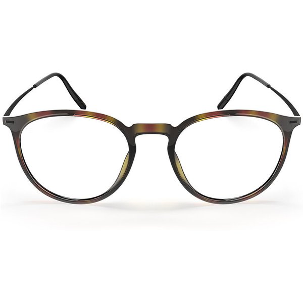 Silhouette Illusion Lite Fullrim 2970/75 3340 Men's Eyeglasses Tortoiseshell Size 50 - Blue Light Block Available