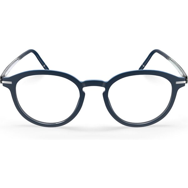 Silhouette Vibrant Horizon Fullrim 2976/75 4510 Men's Eyeglasses Blue Size 50 - Blue Light Block Available