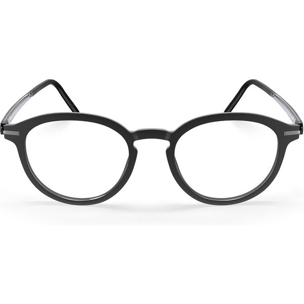 Silhouette Vibrant Horizon Fullrim 2976/75 9060 Men's Eyeglasses Black Size 50 - Blue Light Block Available