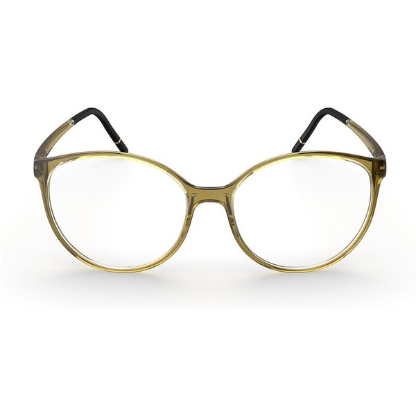 Silhouette Clear Sky Fullrim 1622/75 5530 Women’s Eyeglasses Green Size 53 - Blue Light Block Available