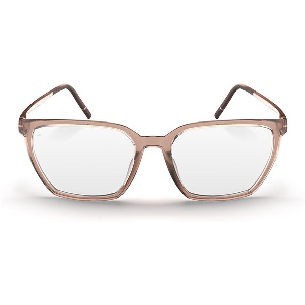 Silhouette Clear Sky Fullrim 1625/75 6030 Women’s Eyeglasses Brown Size 52 - Blue Light Block Available