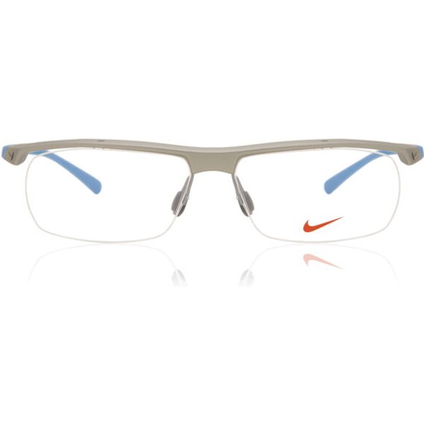 Nike 7071/2 080 Men's Eyeglasses Blue Size 57 - Blue Light Block Available