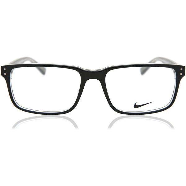 Nike 7240 N 002 Men's Eyeglasses Black Size 53 - Blue Light Block Available