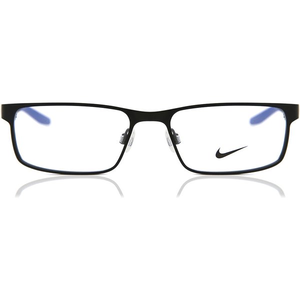 Nike 8131 008 Men's Eyeglasses Black Size 55 - Blue Light Block Available