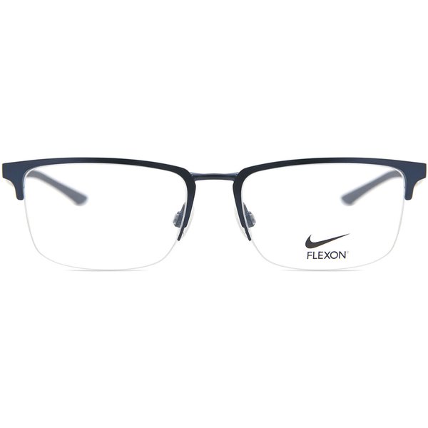 Nike 4313 N 410 Men's Eyeglasses Blue Size 52 - Blue Light Block Available