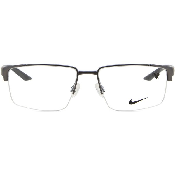 Nike 8054 N 070 Men's Eyeglasses Gunmetal Size 55 - Blue Light Block Available