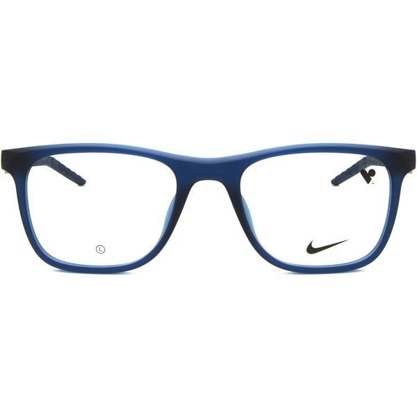 Nike 7056 N 423 Men's Eyeglasses Blue Size 53 - Blue Light Block Available